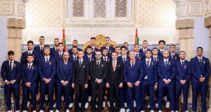 Maroc : L’équipe décorée par le Roi Mohamed VI au palais royal de Rabat !