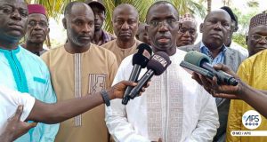 Sinthiou Mbadane-aménagement d’un espace communautaire de 16 hectares : Maguette Sène pose la 1ère pierre d’un poste de santé