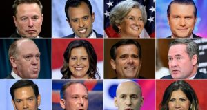 La liste des personnalités nommées par Trump