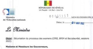 CFEE, BFEM ET BAC, les nouvelles dates fixées