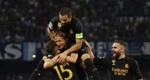 Le Real Madrid vient à bout de Naples, en Ligue des champions