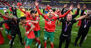 Morocco down Portugal to become first ever African World Cup semifinalists