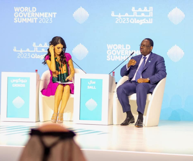 world-government-summit-in-dubai-macky-sall-wants-a-change-of-perception-on-africa
