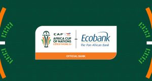 Ecobank s’associe à la CAF et devient sponsor officiel de la Coupe d’Afrique des Nations CAF TotalEnergies Côte d’Ivoire 2023.