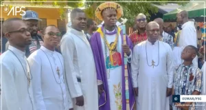 Mbacké: Jean Pierre Namerque a dit sa messe de prémices après son ordination