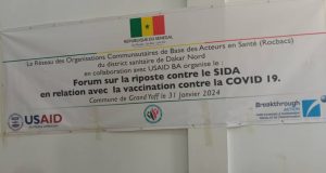 Prévention contre le sida, la tuberculose et la covid 19 : la population de Grand Yoff sensibilisée