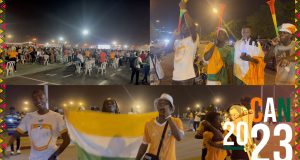 CAN : l’ambiance festive à Yamoussoukro