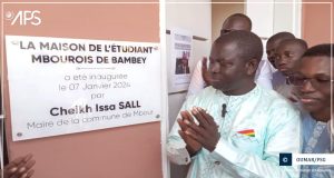 Bambey,/construction de maison de l’étudiant mbourois : Cheikh Issa Sall invite les étudiants au respect des études