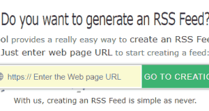 RSS Generator. Create your RSS feed Online