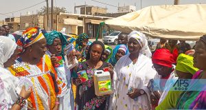 Kaolack – soutien aux populations en ce mois béni du ramadan : Mariama Sarr offre un important lot de denrées