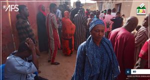 Pikine: Forte affluence au centre de vote du candidat Daouda Ndiaye