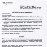 Election présidentielle : Macky Sall annonce le début de la campagne électorale au 9 mars