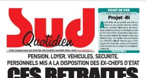 Revue du journal Sud Quotidien réalisée par le Journaliste Mademba Ass Njaay