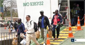 Le navire Aline Sitéo Diatta est arrivé au port de Ziguinchor avec 200 passagers à bord