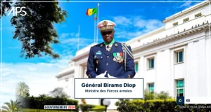 Général Birame Diop, un ancien CEMGA à la tête du ministère des Forces armées