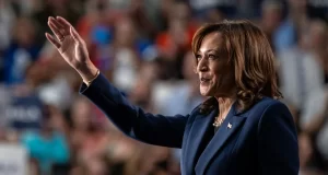 Harris improves on Biden’s performance against Trump in early look at new matchup