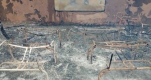 Incendie dans une école de Mpal : deux abris provisoires ravagés