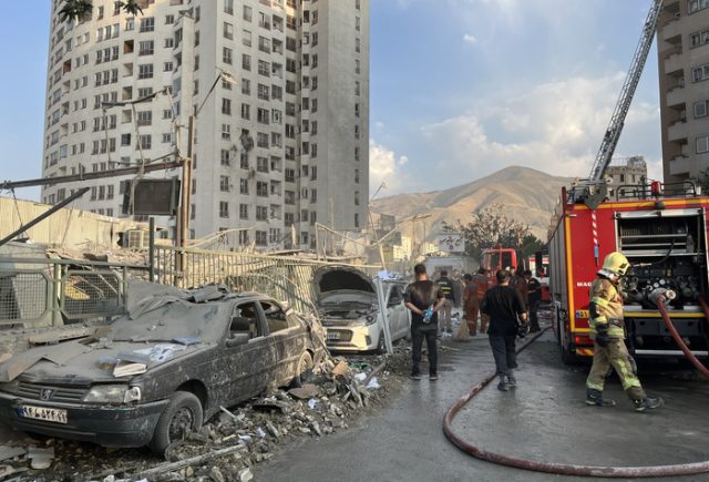 iran bombardement