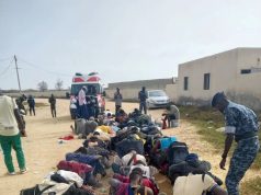 MIGRATION IRRÉGULIÈRE : 126 CANDIDATS INTERCEPTÉS APRÈS L’ÉCHOUEMENT D’UNE PIROGUE À SAINT-LOUIS