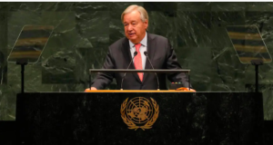 Assemblée générale de l’ONU: dans son discours d’adieu, Antonio Guterres prône un Conseil de sécurité ouvert à l’Afrique