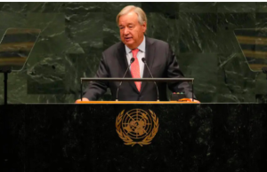 Assemblée générale de l’ONU: dans son discours d’adieu, Antonio Guterres prône un Conseil de sécurité ouvert à l’Afrique
