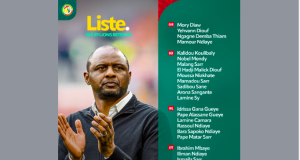 Liste des 29 Lions retenus par Patrick Vierra, sans Sadio Mané mais avec Malang Sarr