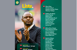 Liste des 29 Lions retenus par Patrick Vierra, sans Sadio Mané mais avec Malang Sarr