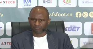 Patrick Vieira insiste pour un staff à la hauteur des ambitions des Lions 
